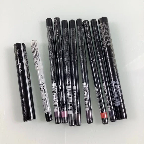 Avon Make up Bundle lipstick glimmersticks eye liner brow gel NWT - Picture 11 of 11